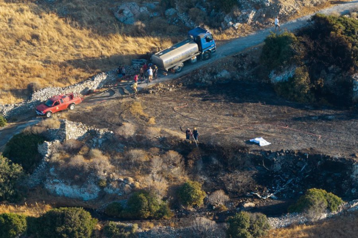 Συντριβή ελικοπτέρου στη Σίφνο