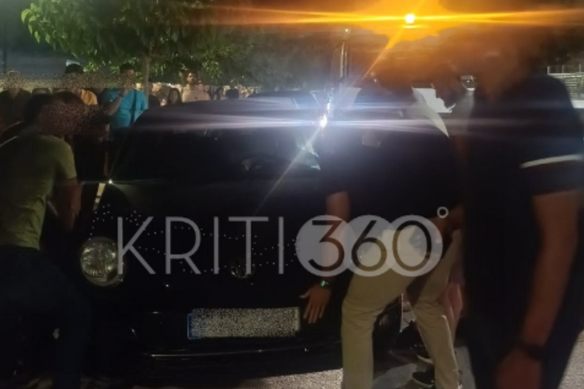 Αυτοκίνητο μπλόκαρε δρόμο – Το σήκωσαν στον αέρα