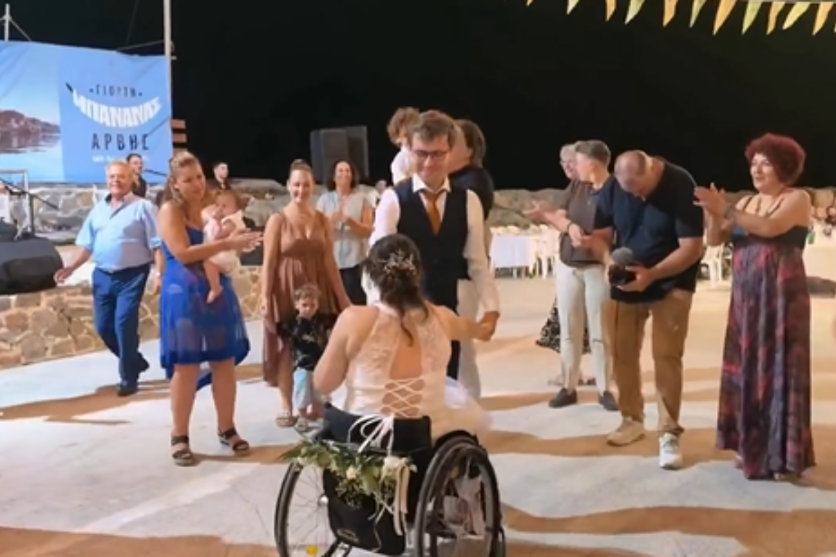 Συγκινητικός γάμος στην Κρήτη