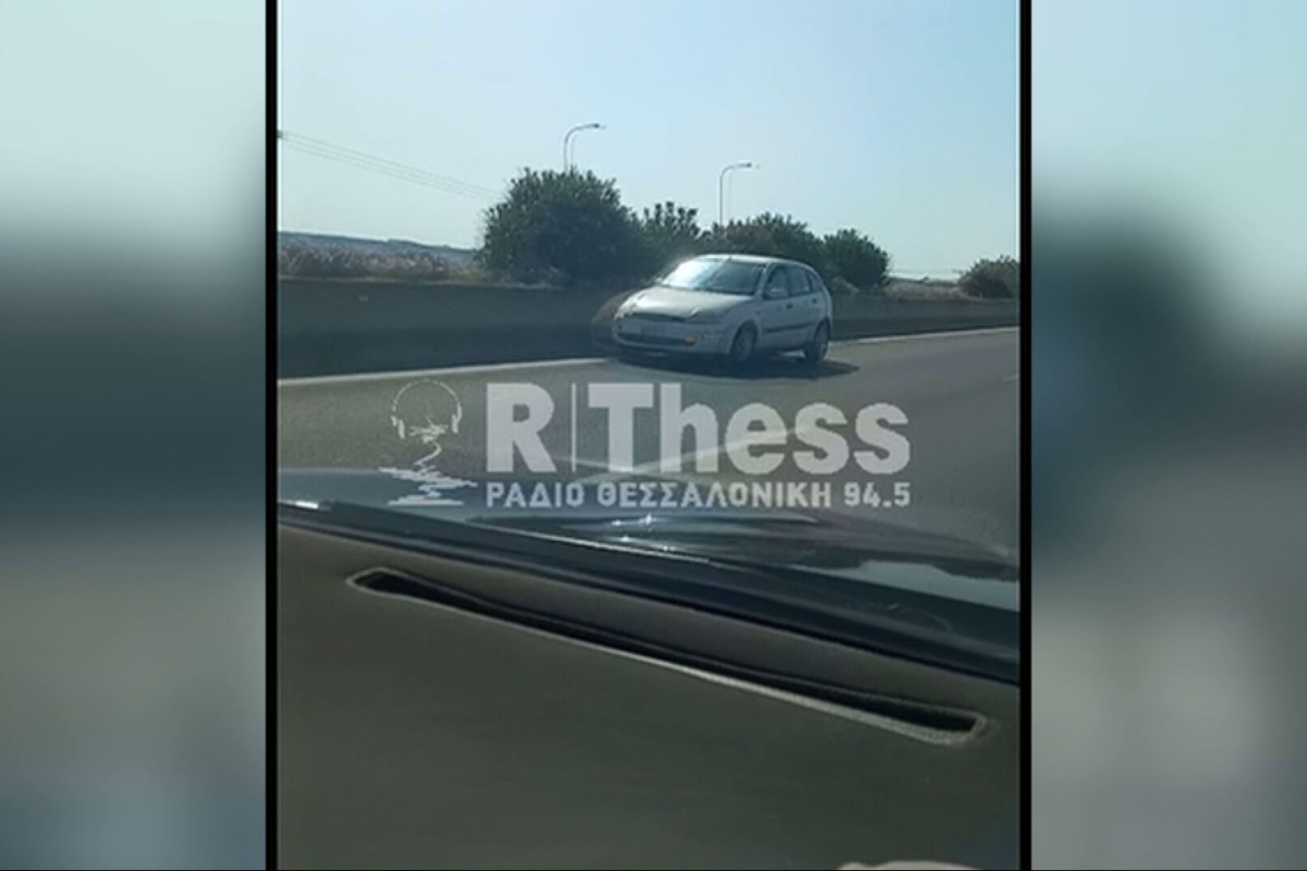 Παραλίγο μετωπική στα Μουδανιά – Πήγαινε ανάποδα στην Εθνική