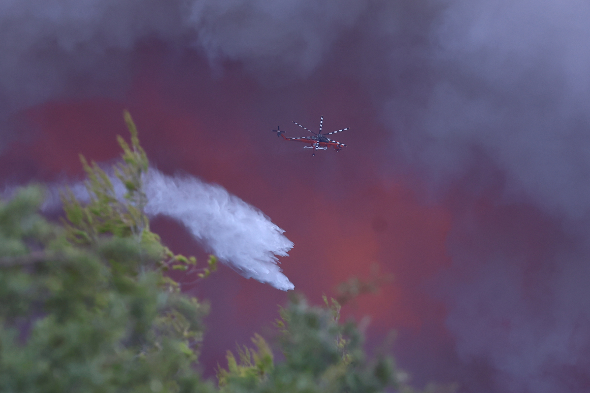 Βίντεο ντοκουμέντο του Alpha από την πυρκαγιά στην Ψάθα