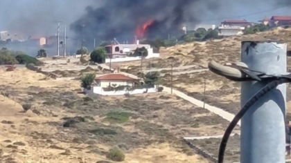 Φωτιά  στο Καλοπήγαδο Κερατέας