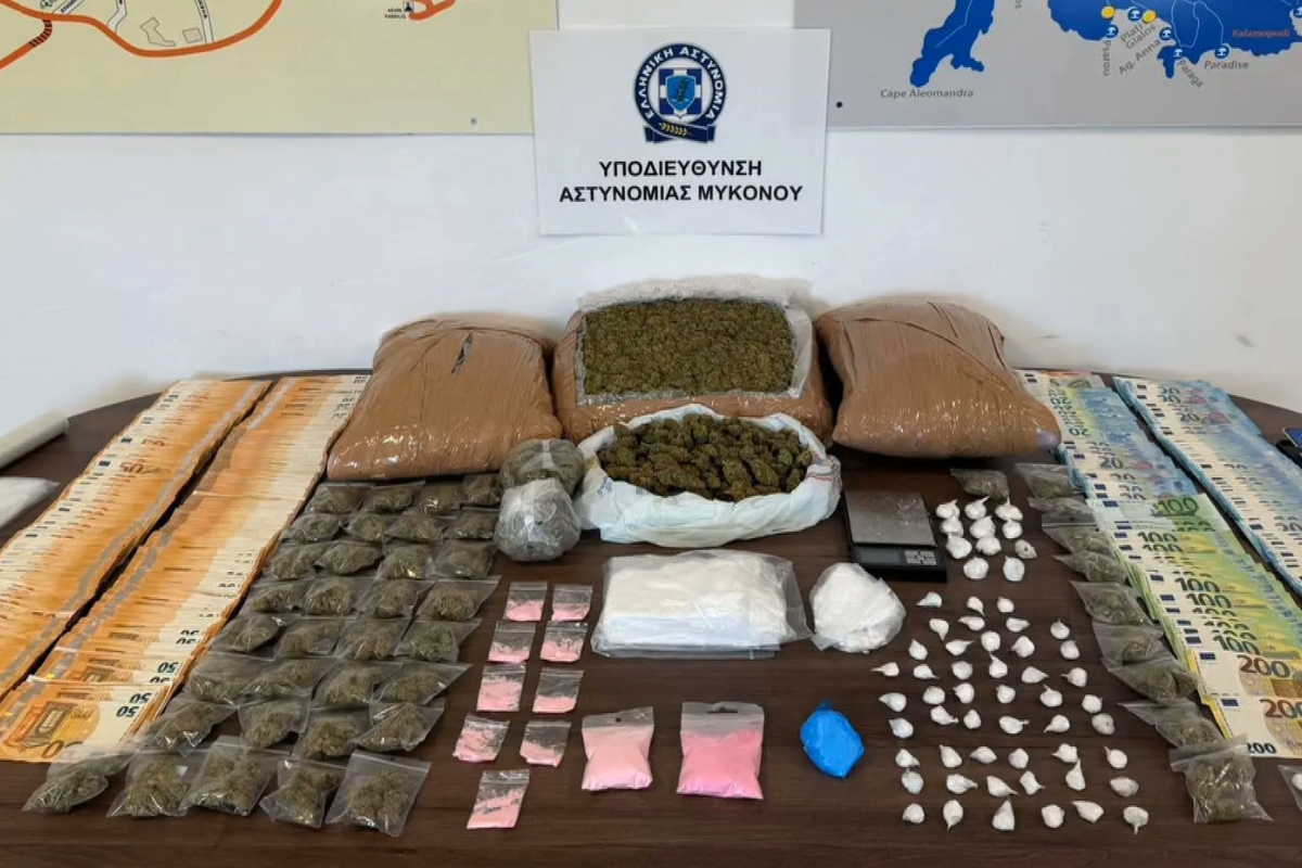 Ναρκωτικά σε κάλτσες και μηχανές