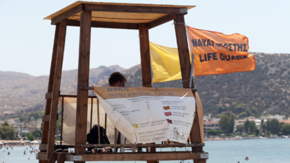 Διάσωση γυναίκας στη θαλάσσια περιοχή του Καβρού Αποκορώνου
