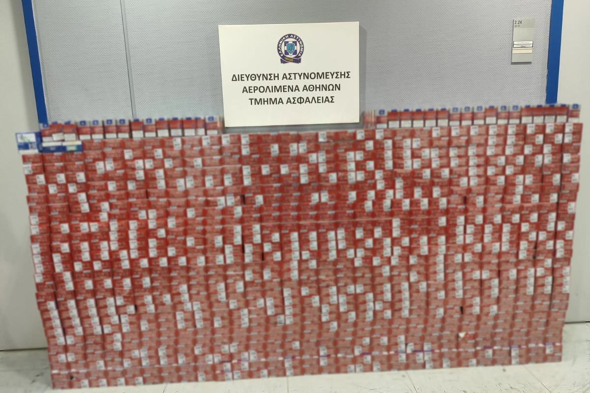 Προσπάθησε να περάσει στη χώρα 7.889 λαθραία τσιγάρα