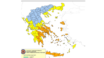Ισχυρά μποφόρ – Ριπές άνω των 100χλμ.
