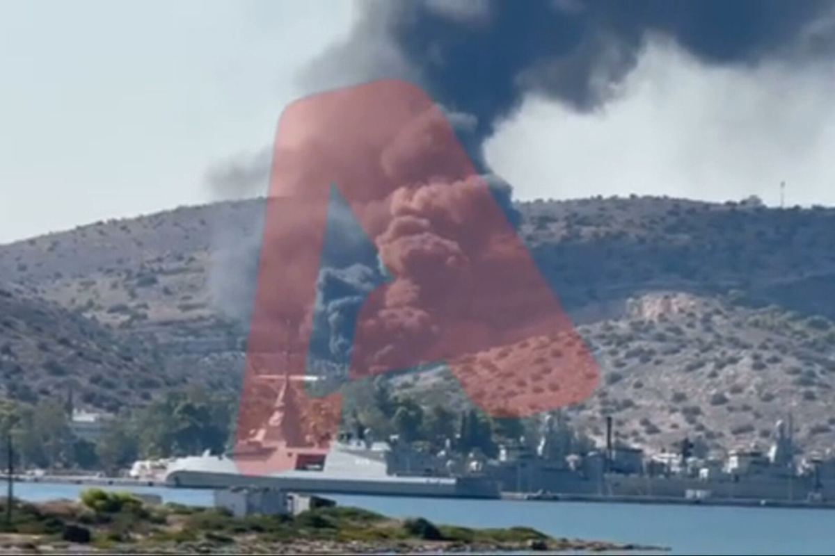 Πυρκαγιά σε χαμηλή βλάστηση και απορρίμματα στο Ελληνικό Σαλαμίνας