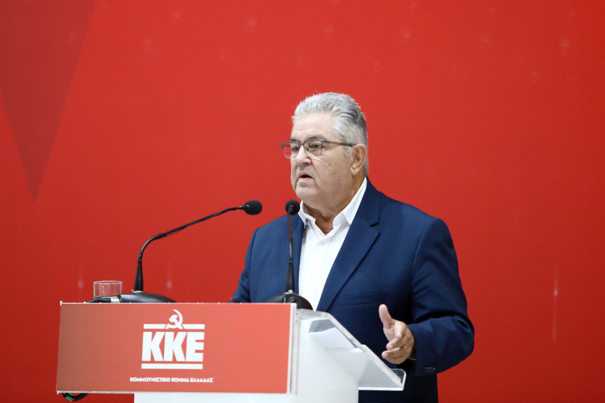 Ομιλία του Γ.Γ του ΚΚΕ Δημήτρη Κουτσούμπα στη ΔΕΘ