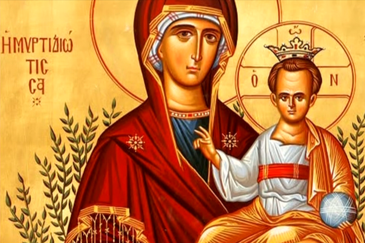 Παναγία Μυρτιδιώτισσα- Η γιορτή και η ιστορία της εικόνας