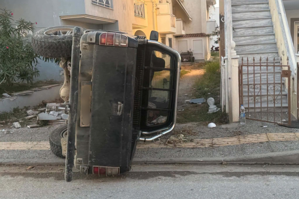 Τροχαίο στην Νέα Πέραμο στην Καβάλα