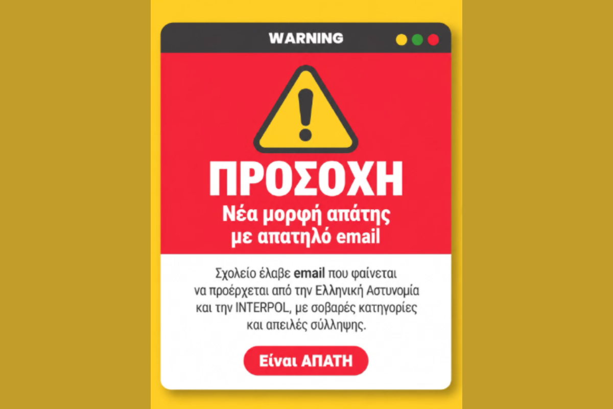 Νέος τρόπος εξαπάτησης: Παριστάνουν την INTERPOL