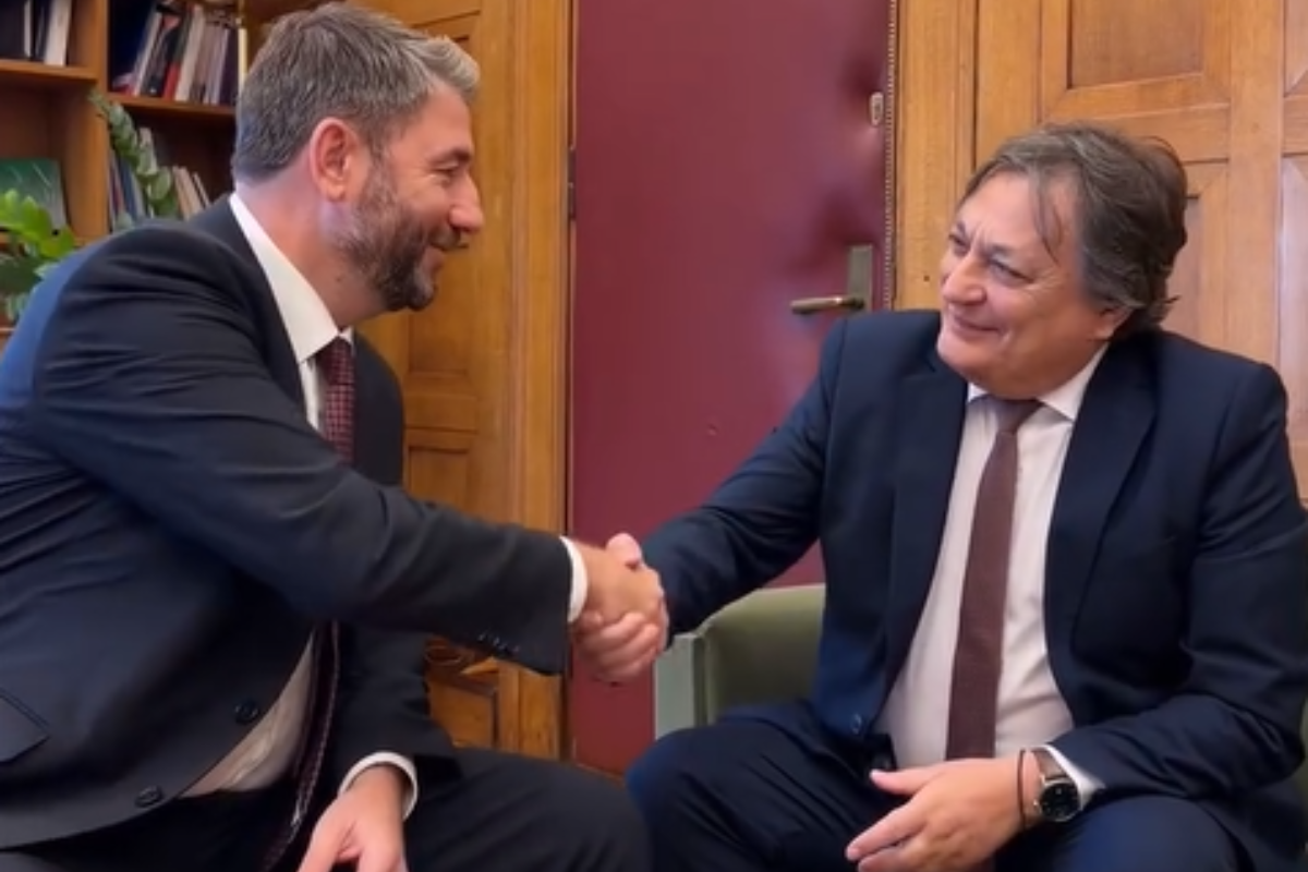 Βίντεο: «Με χαρά» ο Αλέξανδρος Αυλωνίτης στο ΠΑΣΟΚ