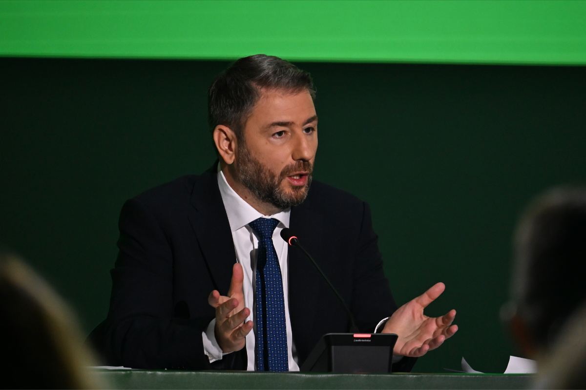 Συνέντευξη Ν. Ανδρουλάκη Στη ΔΕΘ- Η ερώτηση του ALPHA