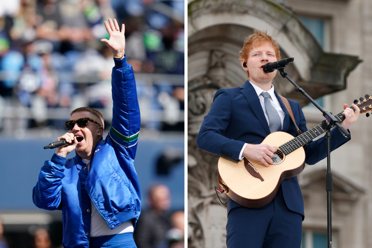 Τι συμβαίνει με τον Macklemore και τον Ed Sheeran