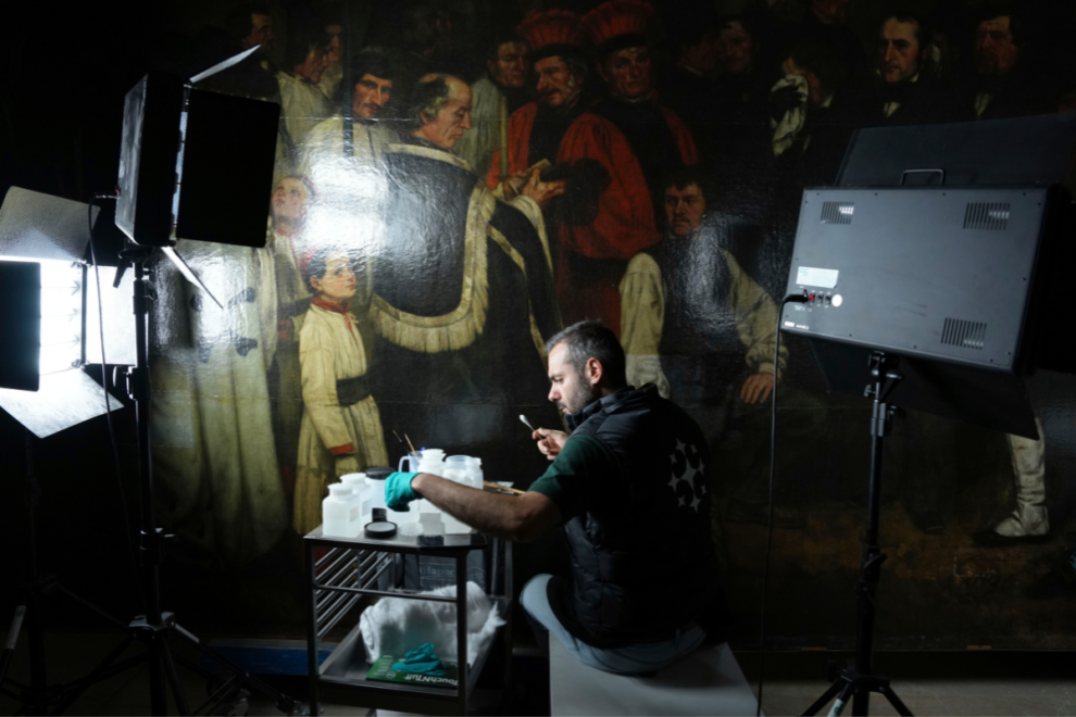 Το έργο που σόκαρε το Παρίσι το 1850 αποκαταστάθηκε μπροστά στο κοινό