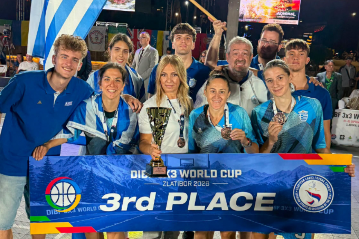 Στο βάθρο η Εθνική Γυναικών 3×3 Μπάσκετ Κωφών