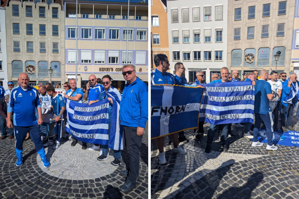 Βίντεο: Δεν σταματούν να τραγουδούν ποτέ. Ντύθηκε γαλανόλευκα η Γερμανία