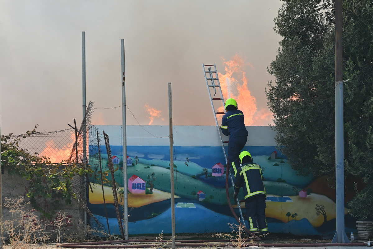 Ρέντη: Φωτιά σε απορρίμματα σε υπαίθριο χώρο