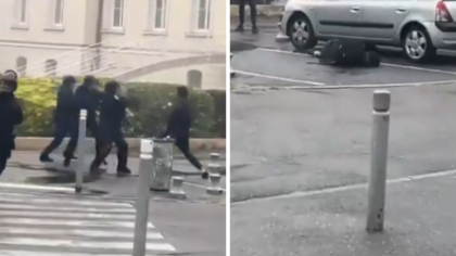 Βίντεο:Αστυνομικός πυροβόλησε κατά μαθητή στη Γαλλία.