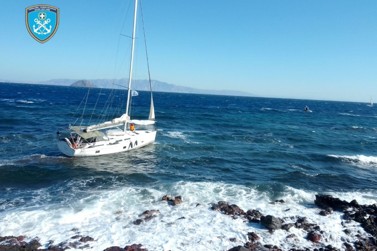 ιστιοφόρο νίσυρος προσάραξη