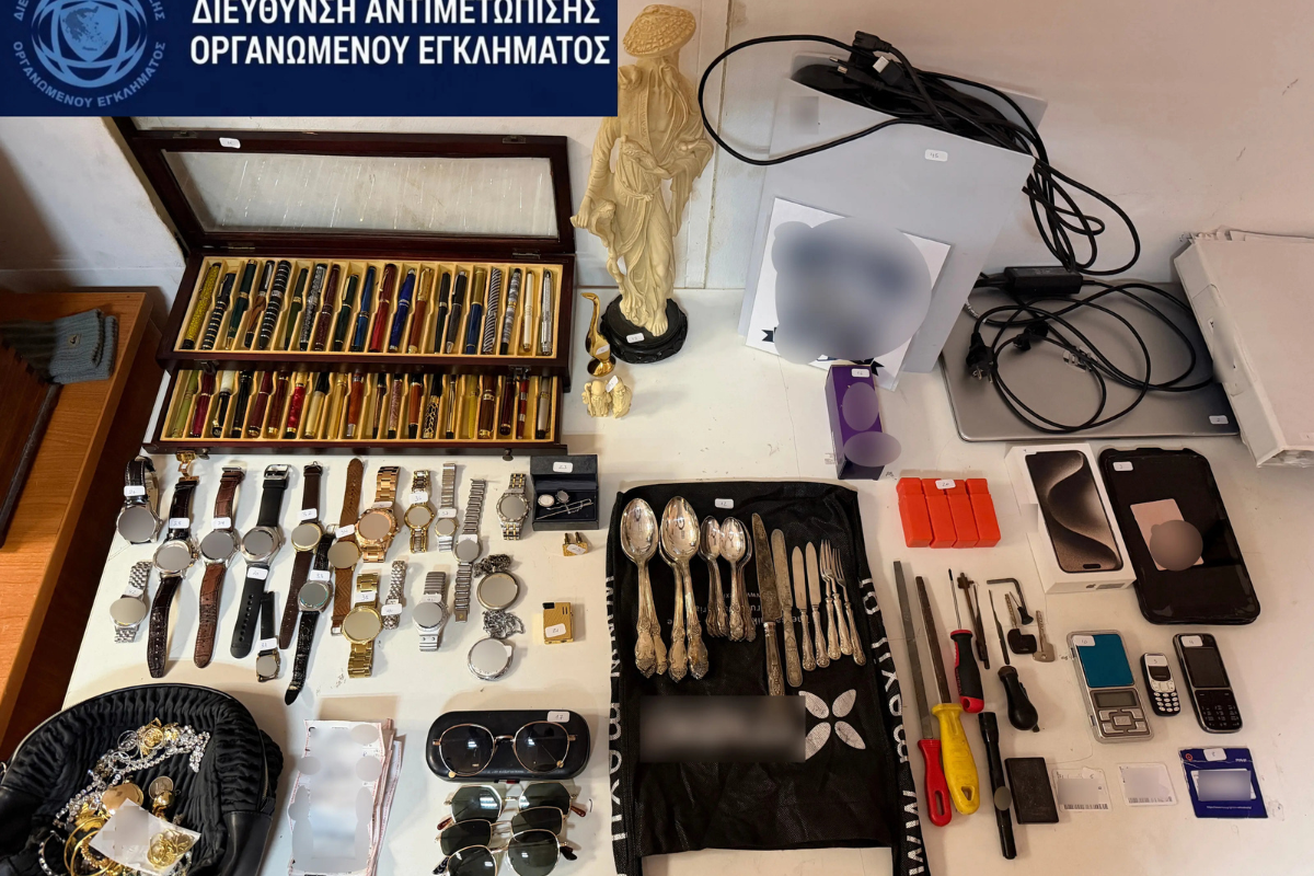 Εξαρθρώθηκε εγκληματική οργάνωση που έκλεβε σπίτια