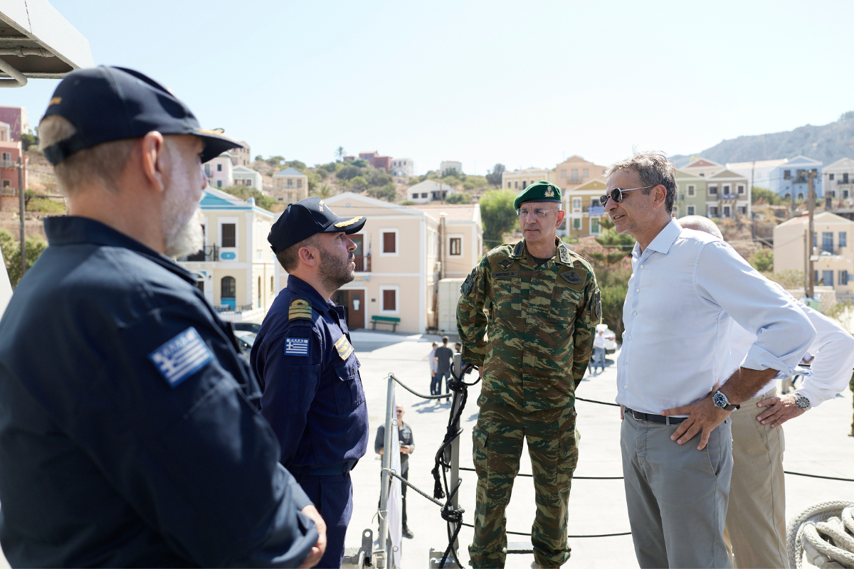 Στα Δωδεκάνησα ο Κ. Μητσοτάκης