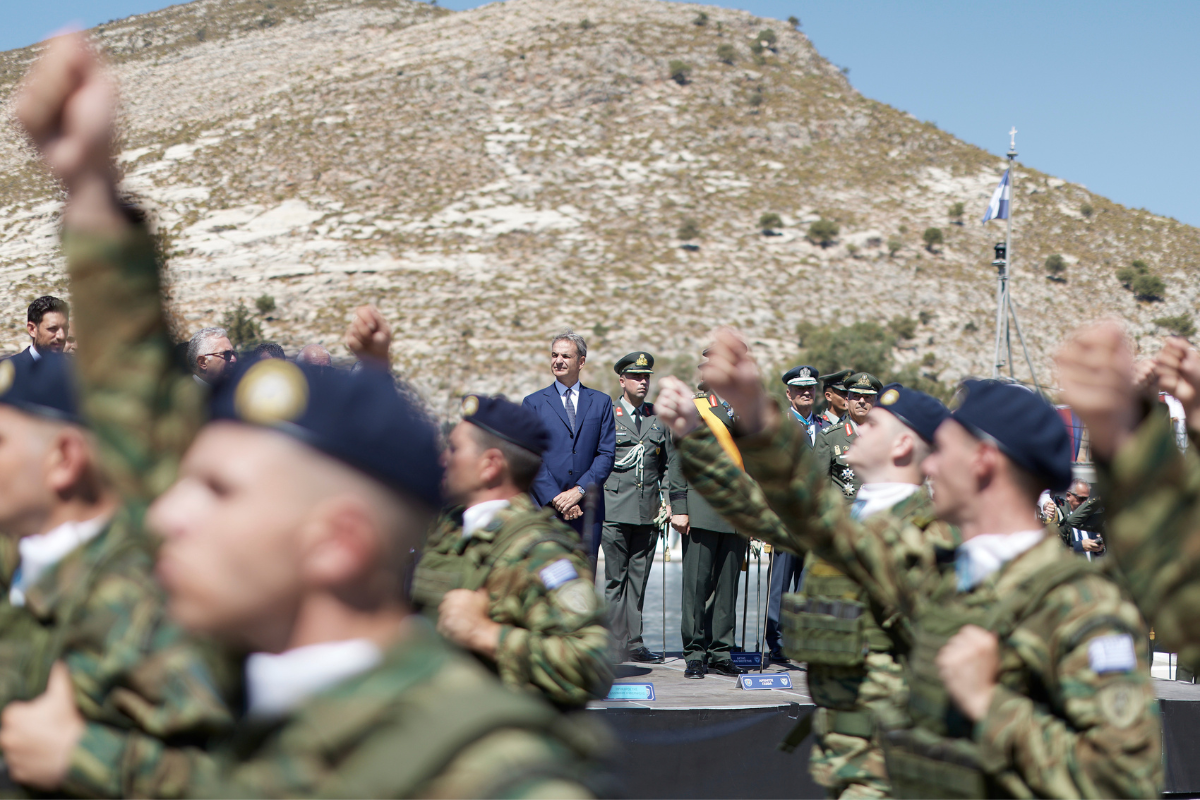 Στο Καστελλόριζο ο Κ. Μητσοτάκης – Μήνυμα στην Τουρκία