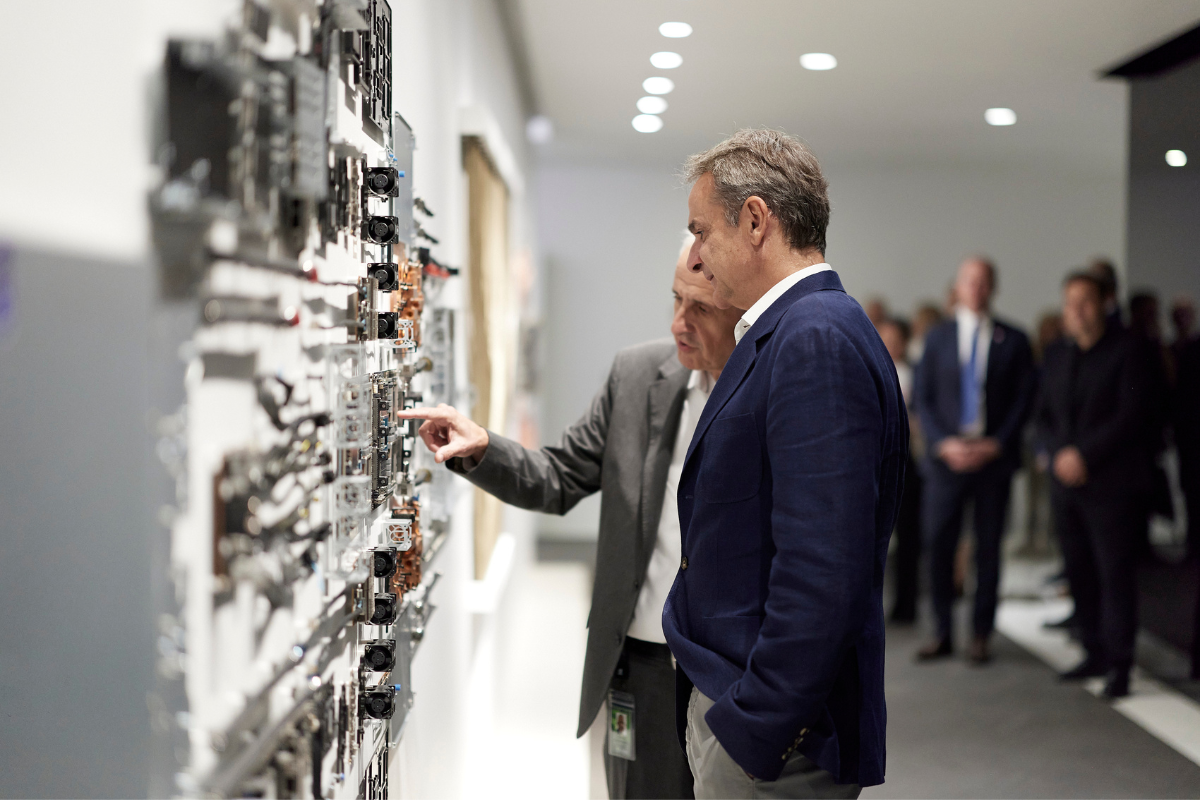 Μητσοτάκης: Συναντήσεις με Nvidia, Tesla και Sequoia