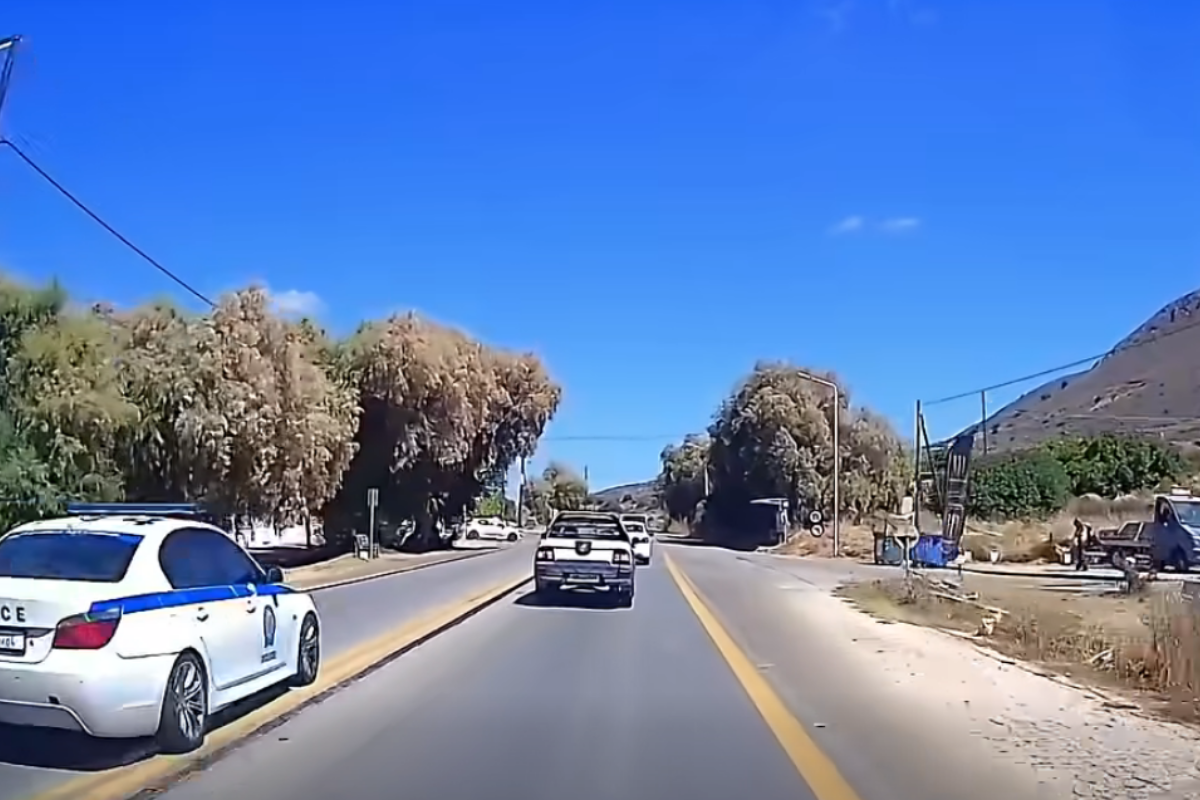 Επιτρέπεται το περιπολικό να παραβιάζει τον Κ.Ο.Κ;