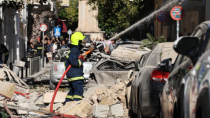 Αναζητούν πέντε άτομα που  έμεναν στο κτίριο της Λυσικράτους