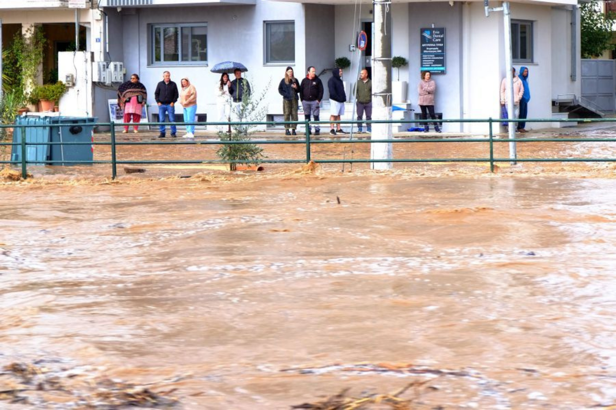 Ο ALPHA στη βόρεια Εύβοια: Φτιάχνουν παρακαμπτήριο δρόμο