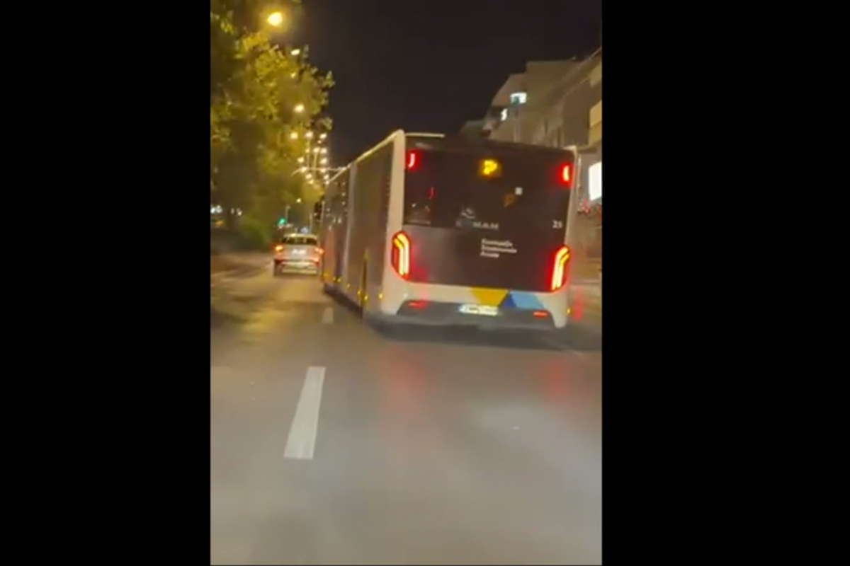 «Ραλίστας» οδηγός λεωφορείου στη Μεσογείων