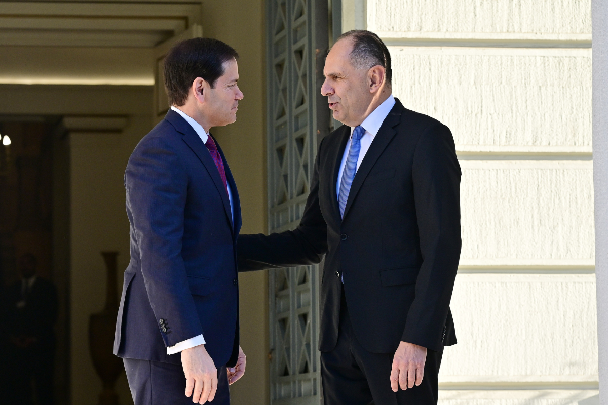 ΕΠΙΣΚΕΨΗ ΤΟΥ ΥΠΟΥΡΓΟΥ ΕΞΩΤΕΡΙΚΩΝ ΤΩΝ ΗΠΑ MARCO RUBIO ΣΤΗΝ ΑΘΗΝΑ

ΣΥΝΑΝΤΗΣΗ ΜΕ ΤΟΝ ΥΠΟΥΡΓΟ ΕΞΩΤΕΡΙΚΩΝ ΓΙΩΡΓΟ ΓΕΡΑΠΕΤΡΙΤΗ