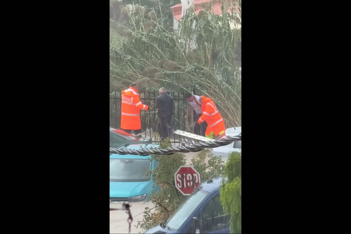 Ρόδος: Απεγκλωβισμοί λόγω των πλημμυρών