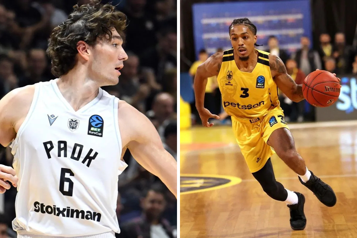 Eurocup: ΠΑΟΚ και Άρης για το «3 στα 3» στην 3η αγωνιστική