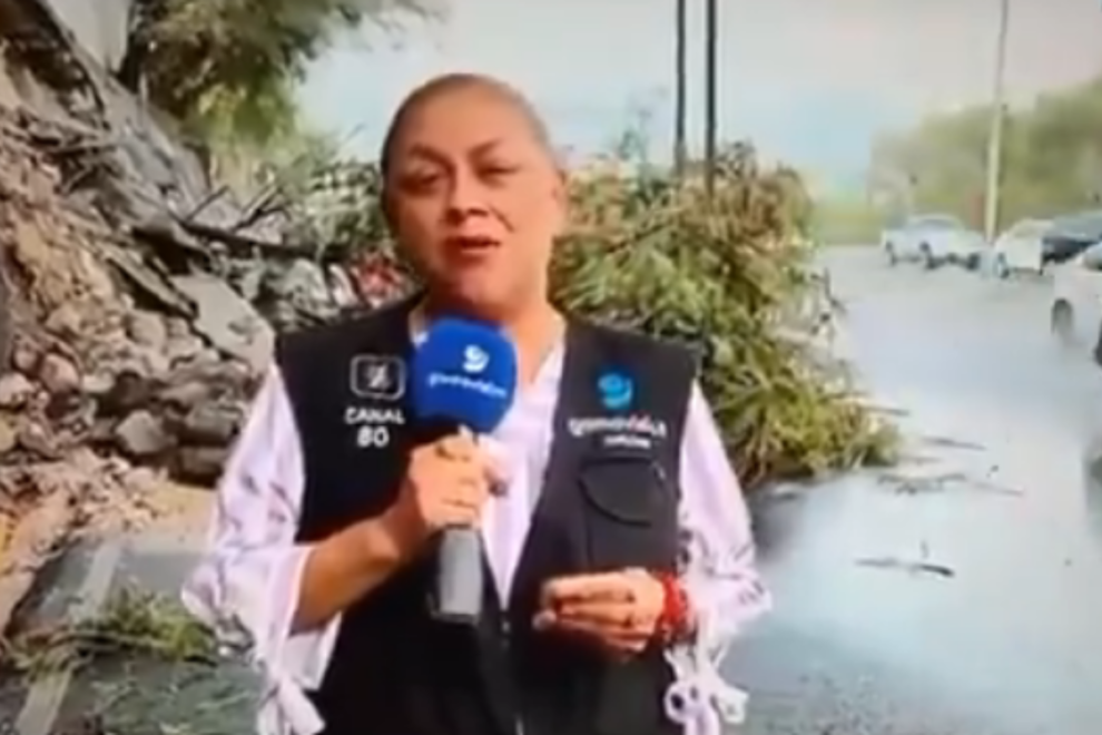 Βίντεο:Την παρέσυρε  αυτοκίνητο την ώρα του Ρεπορτάζ