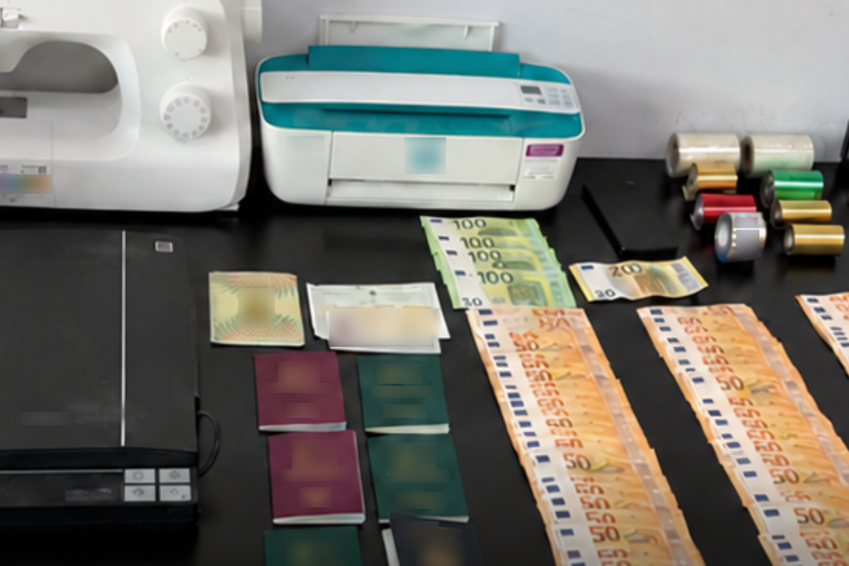 Συνελήφθη 61χρονος με εργαστήριο πλαστών διαβατηρίων
