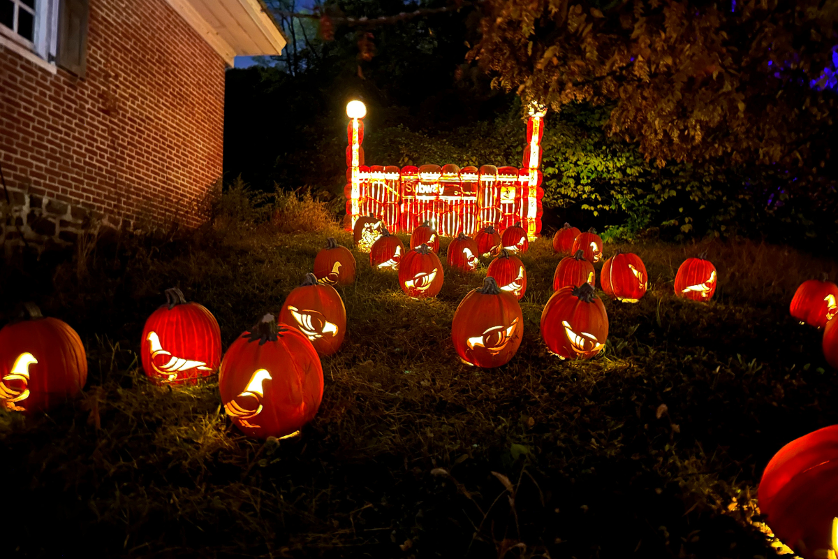 Καλλιτέχνης μεταμορφώνει γιγαντιαίες κολοκύθες σε μάγισσες και τέρατα με ένα αλυσοπρίονο