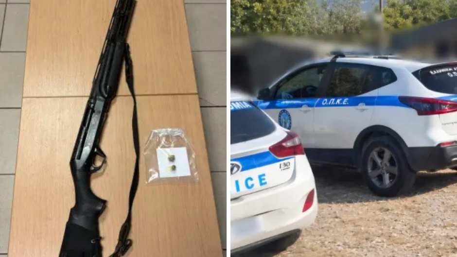Επιχείρηση σε οικισμό της Θεσσαλονίκης.57χρονος  κατείχε κλεμμένη  καραμπίνα