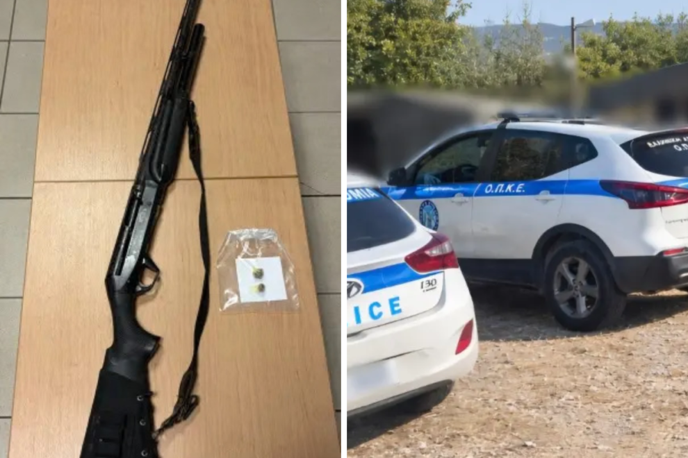 Επιχείρηση σε οικισμό της Θεσσαλονίκης.57χρονος  κατείχε κλεμμένη  καραμπίνα