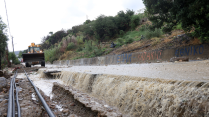  Κρήτη- 700 τόνοι νερού σε τρεις ημέρες