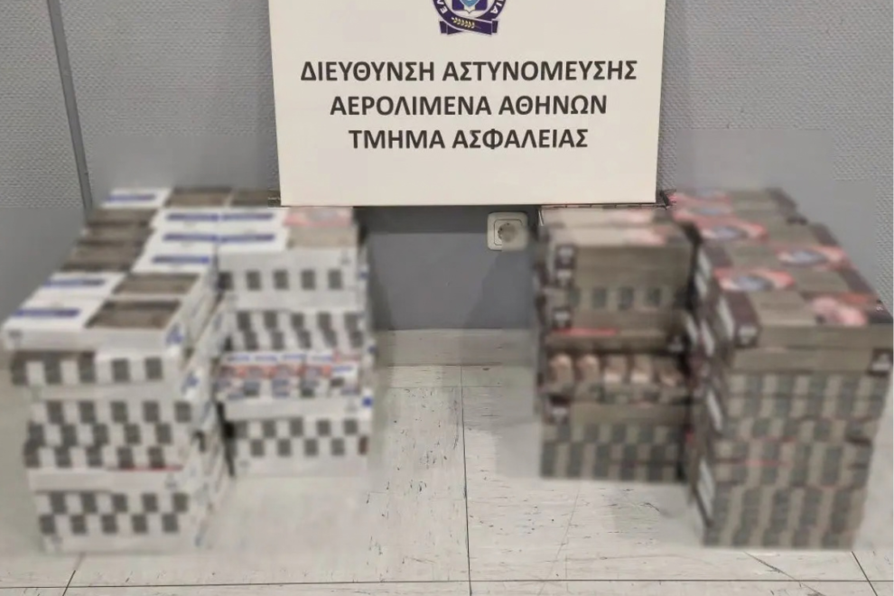 Ελ. Βενιζέλος: Κατασχέθηκαν 1.900 λαθραία καπνικά προϊόντα