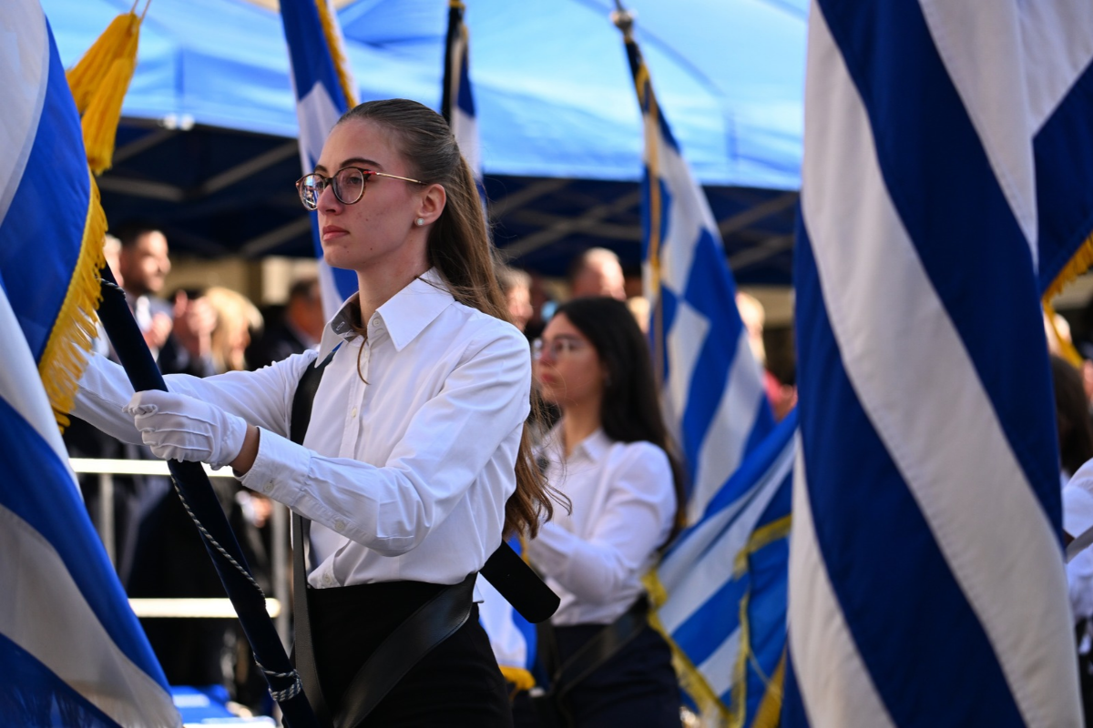 28η Οκτωβρίου: Παρέλασαν οι μαθητές στη Θεσσαλονίκη