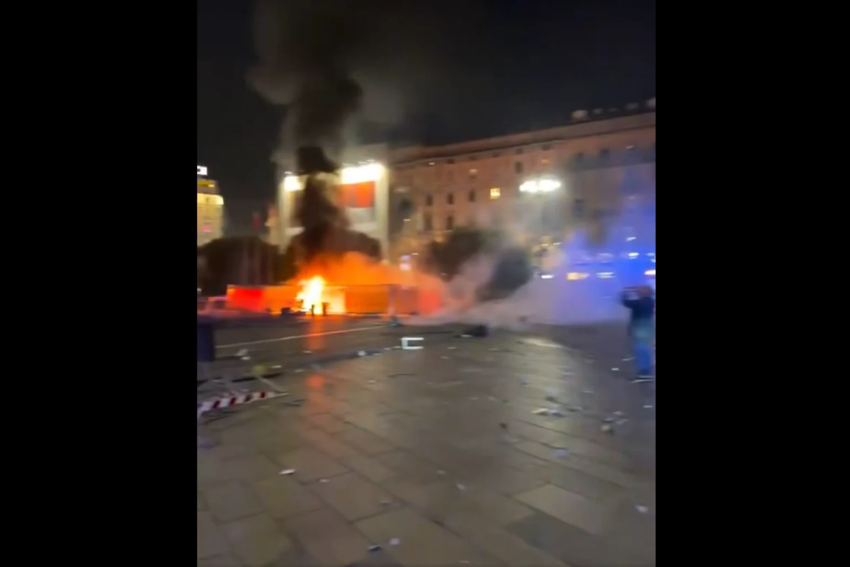 Ιταλία: Διαδηλώσεις με επεισόδια και συλλήψεις στο Μιλάνο