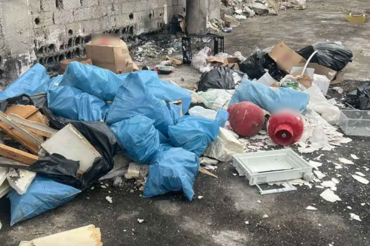 Ζεφύρι: 2 συλλήψεις για απόρριψη μπαζών και φιαλών υγραερίου