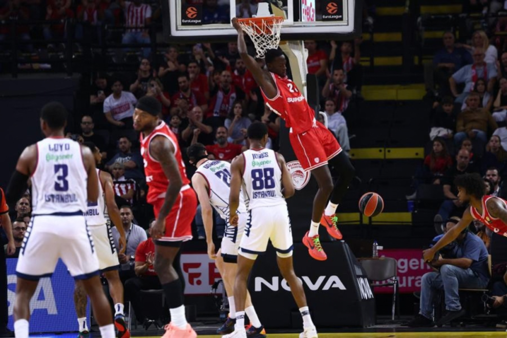 Ολυμπιακός – Εφές Αναντολού 89-66: Εύκολο έργο για τον Ολυμπιακό