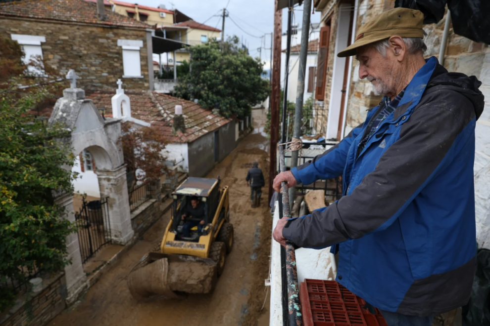 Πλατανιάς Μαγνησίας: Η επόμενη μέρα της κακοκαιρίας σε εικόνες