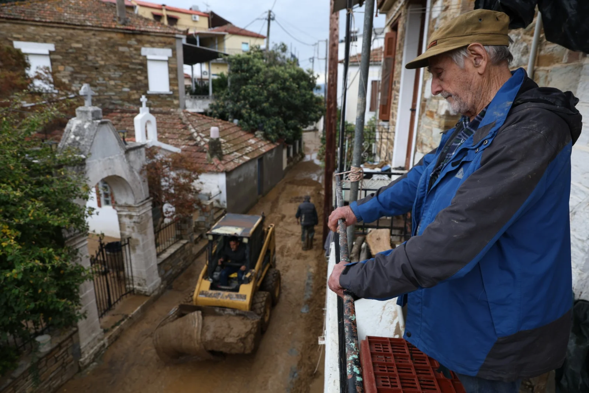 Πλατανιάς Μαγνησίας: Η επόμενη μέρα της κακοκαιρίας σε εικόνες