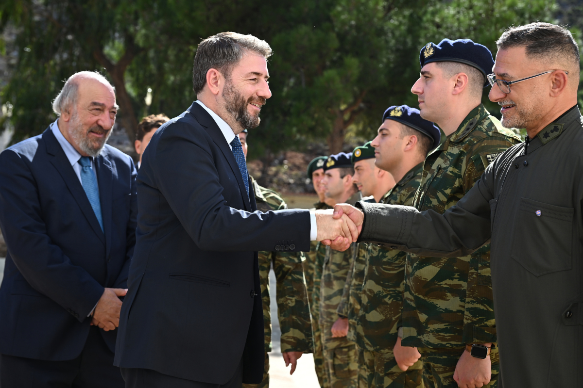 Νίκος Ανδρουλάκης: Ισχυρό μήνυμα από το Καστελλόριζο