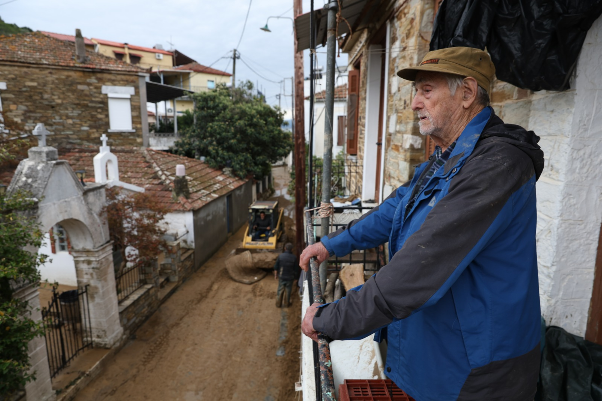 “Βομβαρδισμένα” χωριά στο Πήλιο από την κακοκαιρία